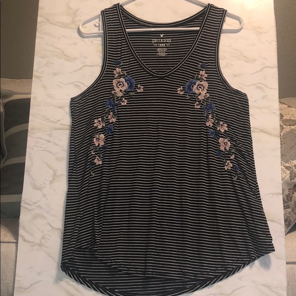 AEO Soft & Sexy Floral Tank - Picture 5 of 5